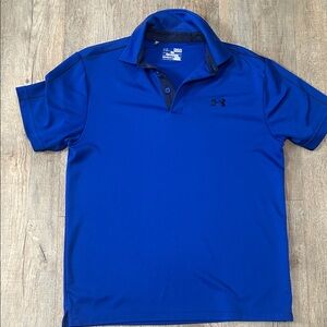 Under Armour Men's Vibrant Blue Polo